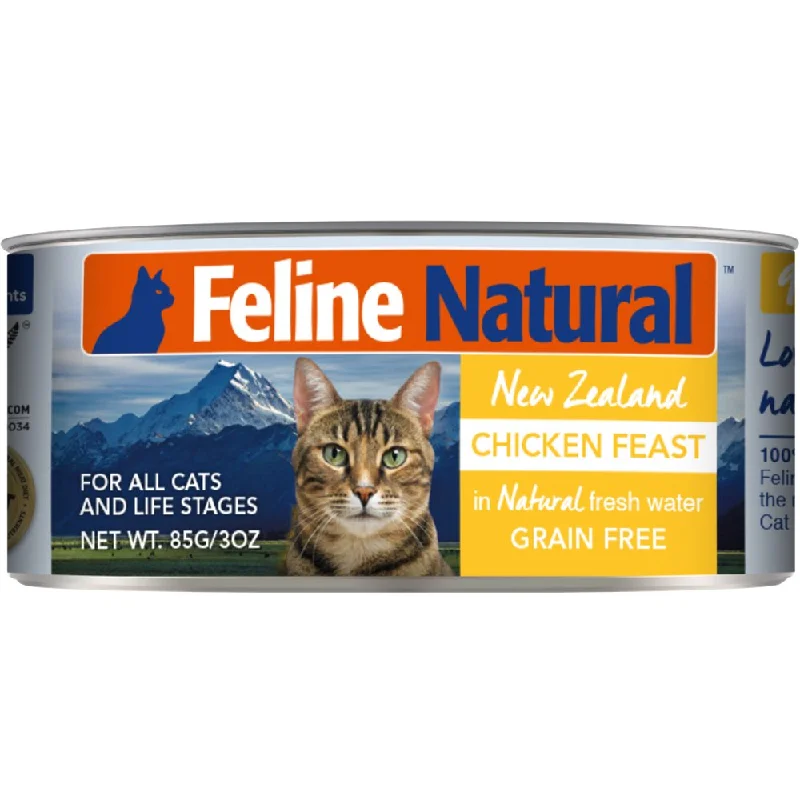 Feline Natural Chicken Feast Grain-Free Canned Cat Food 85g