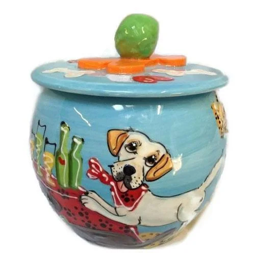 Labrador Retriever 2 Dog Treat Jar