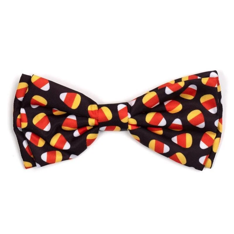 Candy Corn Dog Bow Tie