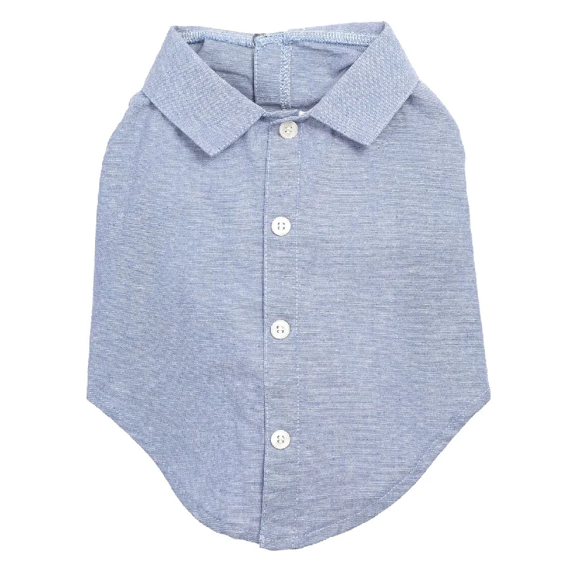 Chambray Woven Dog Shirt