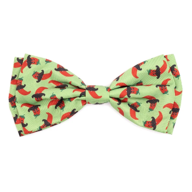 Chili Pepper Dog Bow Tie