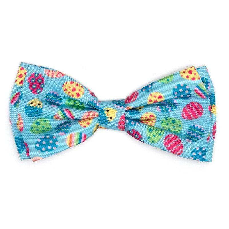 Easter Eggs Dog Bow Tie