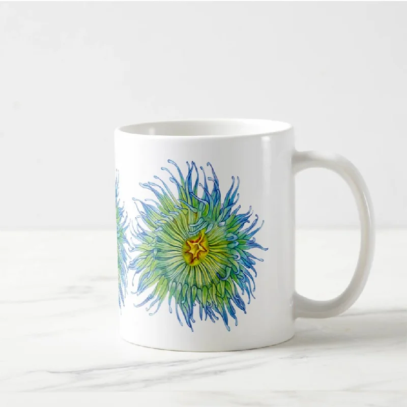 [339-CMG] Green Sea Anemone Mug