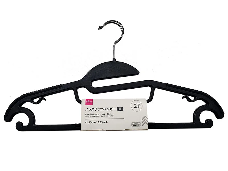 Non Slip Hanger Black