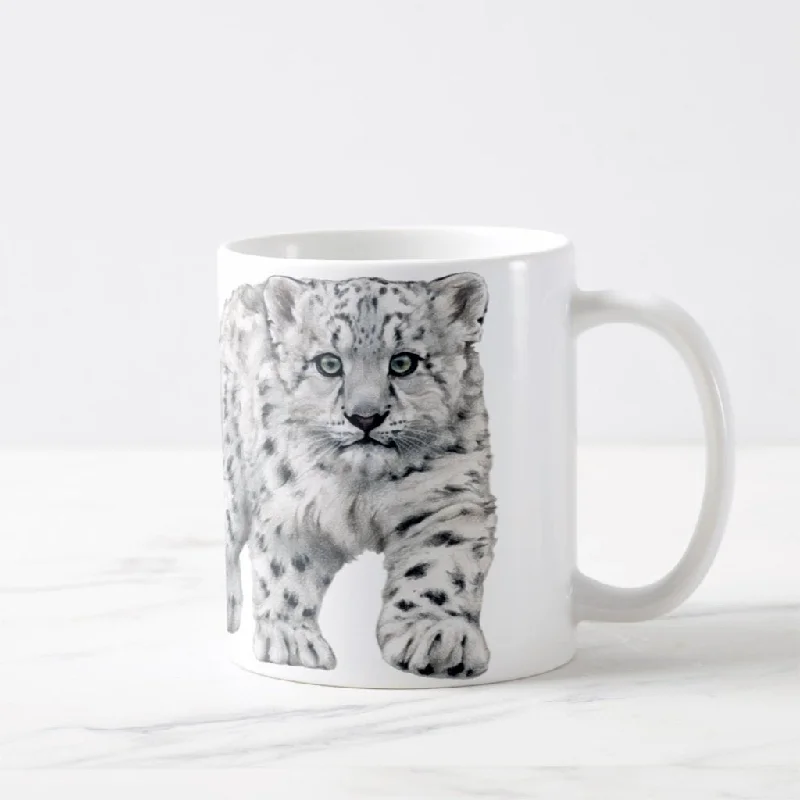 [469-CMG] Snow Leopard Cub Mug