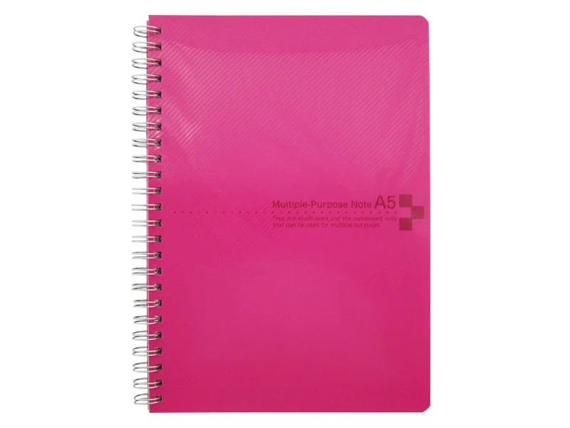 Color Cover Notebook A5 Pink