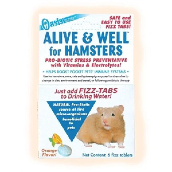 Alive & Well, Stress Preventative & Pro-Biotic Tablets