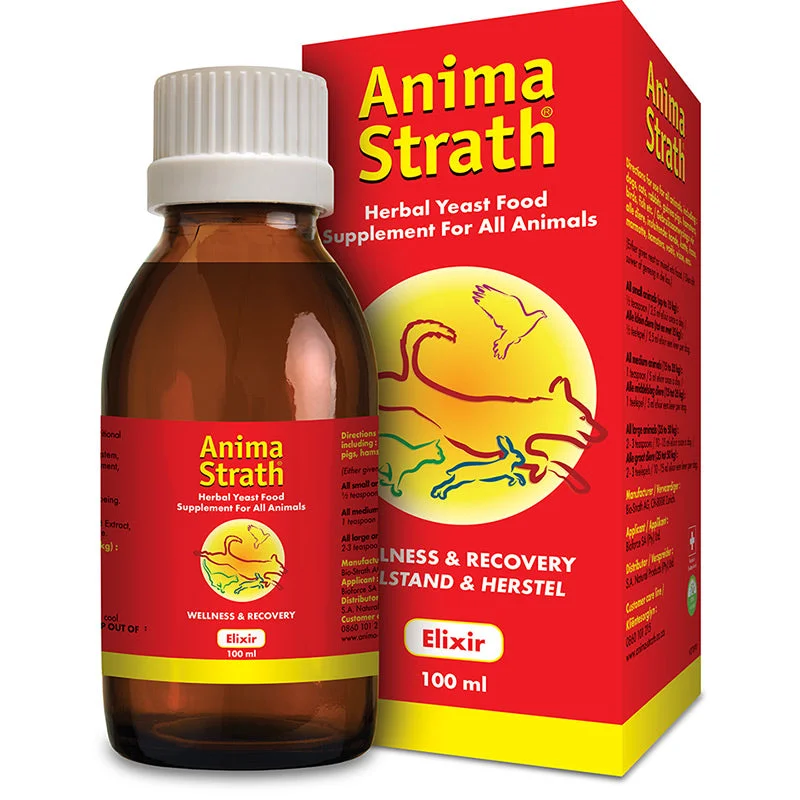 Anima-Strath Elixir Natural Pet Food Supplement [100ml/200ml]