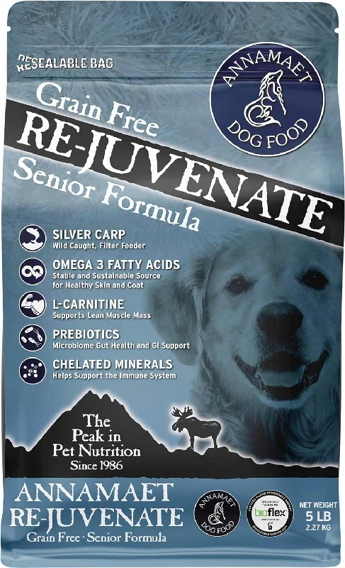 Annamaet Grain-Free Re-juvenate Senior Formula Dry Dog Food