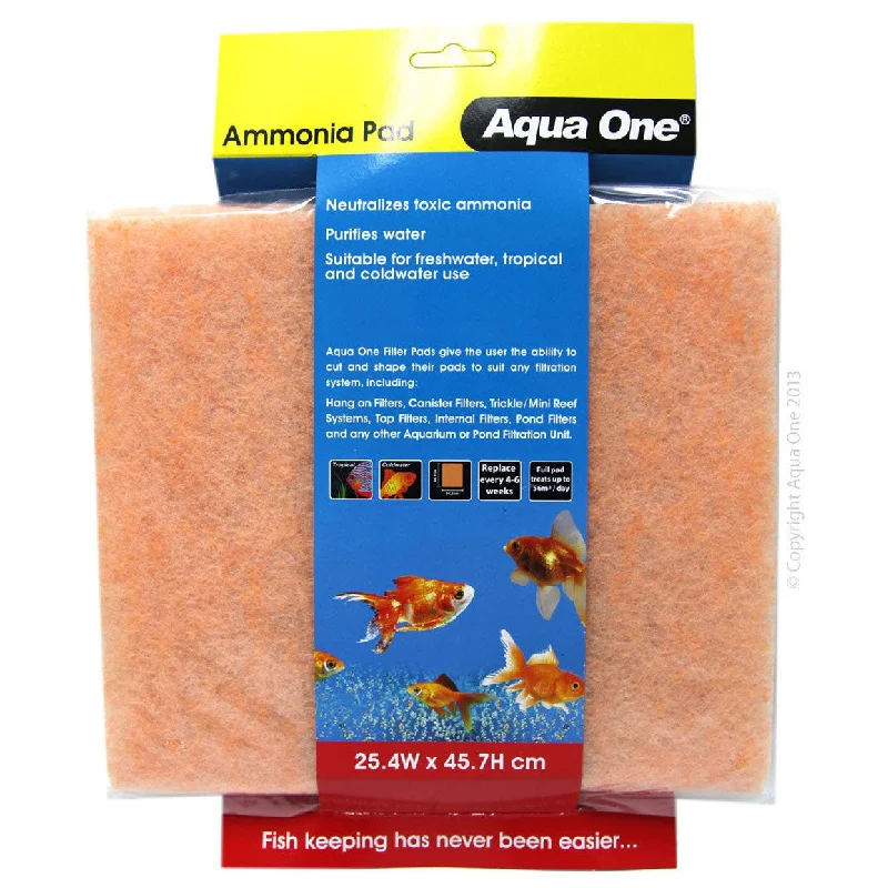 Aqua One Ammonia Filter Pad Selfcut