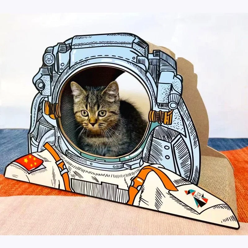 Astronaut Cat Scratcher