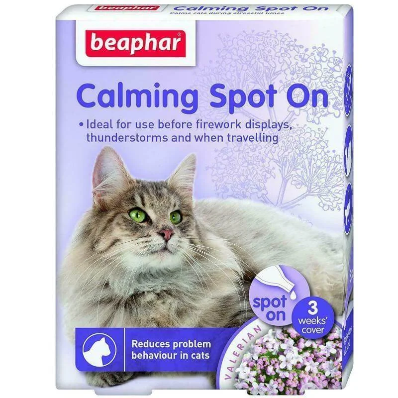 Beaphar Cat Calming Spot On 3 Pipettes