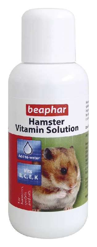 Beaphar | Small Pet Healthcare | Hamster, Gerbil & Rat Vitamin Solution - 75ml