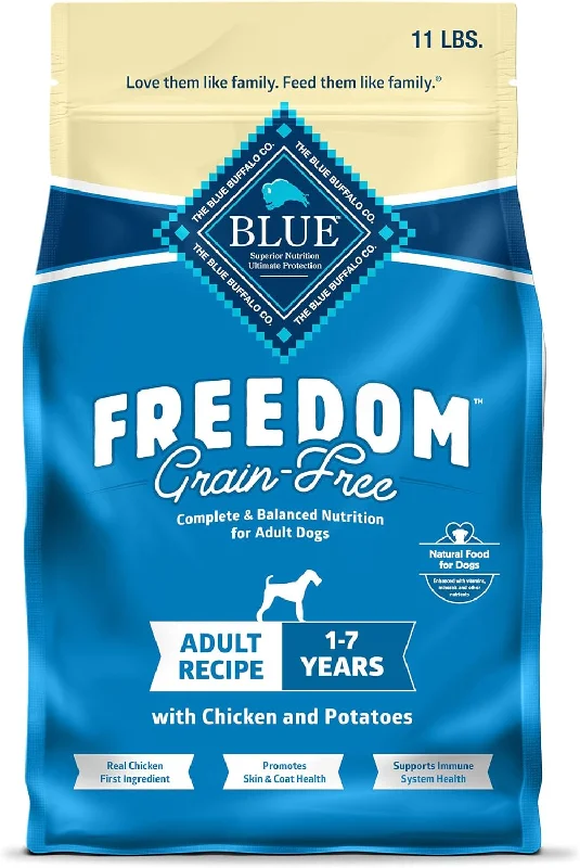 Blue Buffalo Freedom Complete & Balanced Nutrition Adult Grain-Free Chicken & Potatoes Dry Dog Food