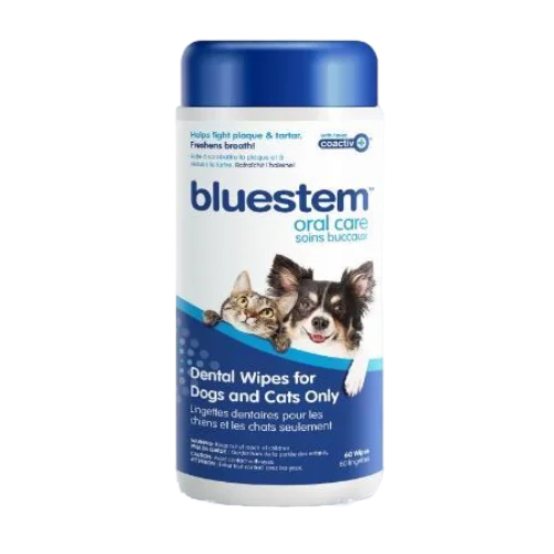 Bluestem Dental Wipes for Dog & Cat 60ct