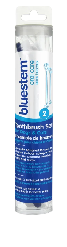 Bluestem Toothbrush Set for Cats & Dogs