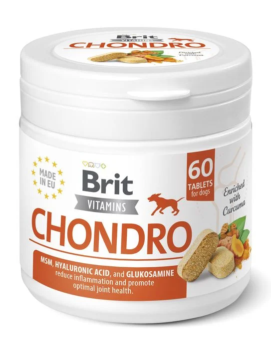 BRIT Vitamins Chondro, dodatak prehrani za pse, 60tbl, 120g