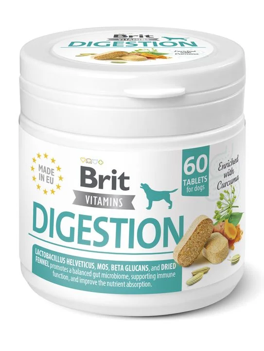 BRIT Vitamins Digestion, dodatak prehrani za pse, 60tbl, 120g