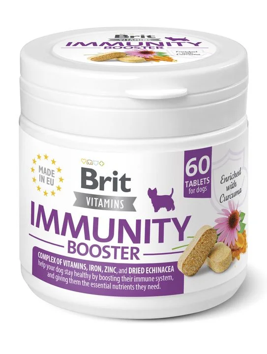 BRIT Vitamins Immunity Booster, dodatak prehrani za pse, 60tbl, 120g