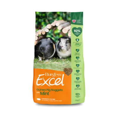 Burgess Excel | Guinea Pig Food | Adult Nuggets - 1.5kg