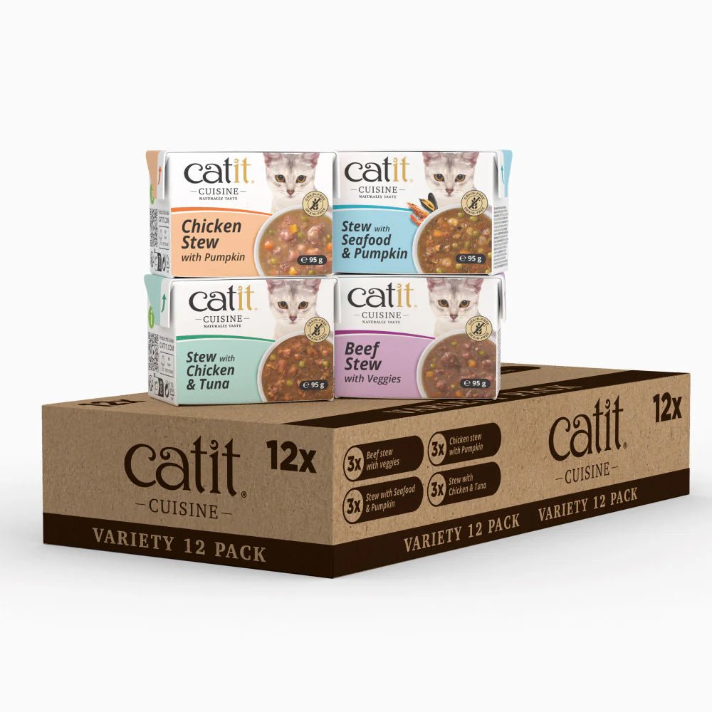 CATIT Cuisine Stew Variety Multipack 12x95g