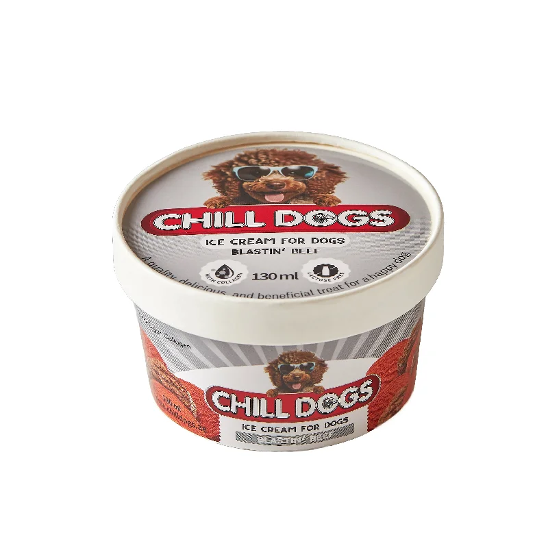 Chill Dogs Blastin Beef Cup 130ml