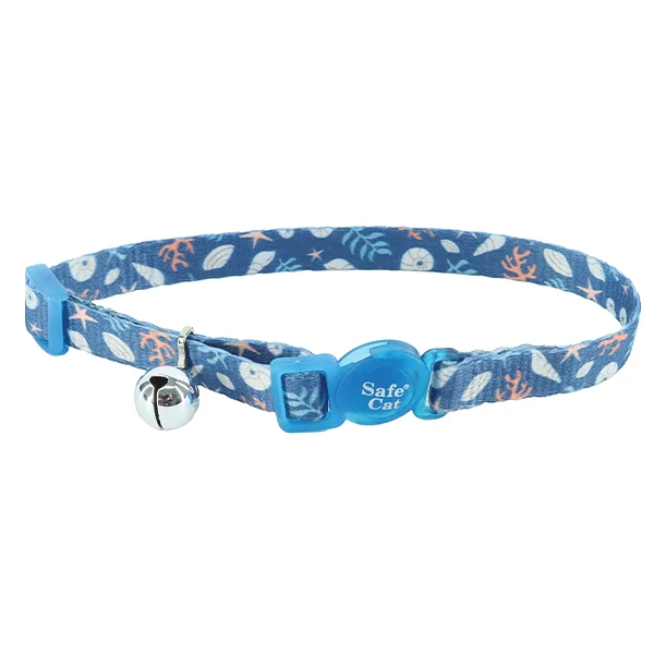 COASTAL SafeCat Breakaway Collar, Under the Sea