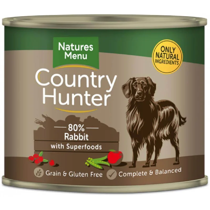 Country Hunter Meals Dog Can Rabbit With Cranberry 600g