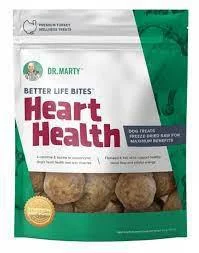 Dr. Marty Better Life Heart Health Freeze Dried Dog Treats 3.5oz