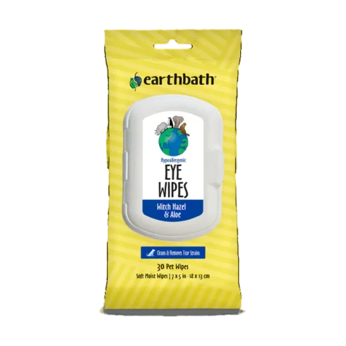 Earthbath Hypoallergenic Eye Wipes 30ct