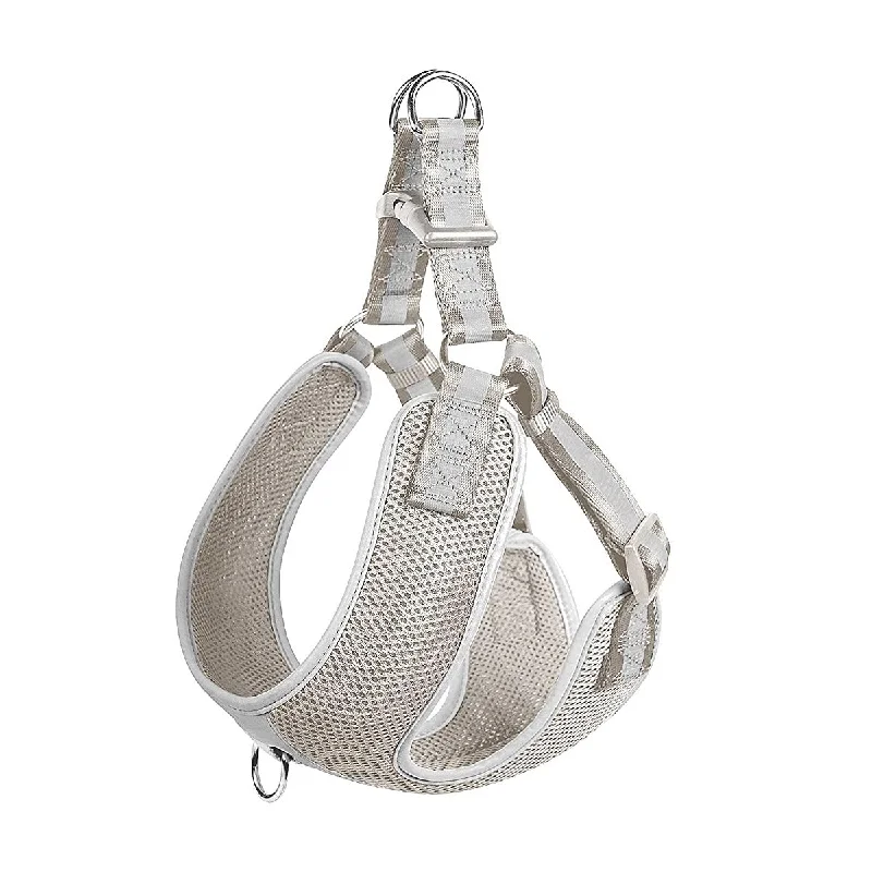 Fida Step-in Dog Reflective Harness – Small - Grey