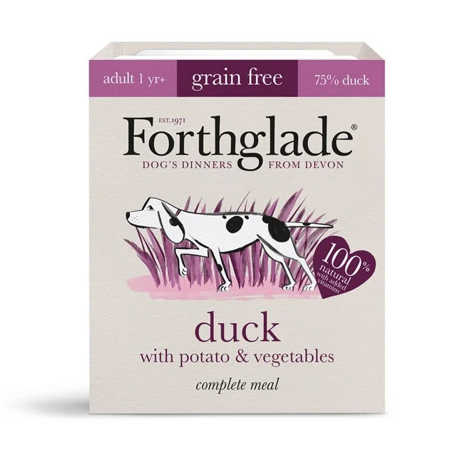 Forthglade Complete Grain Free Adult Duck Potato & Veg 395g