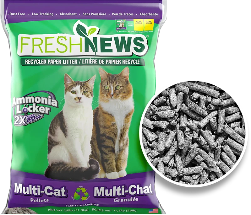 Fresh News Multi-Cat Litter