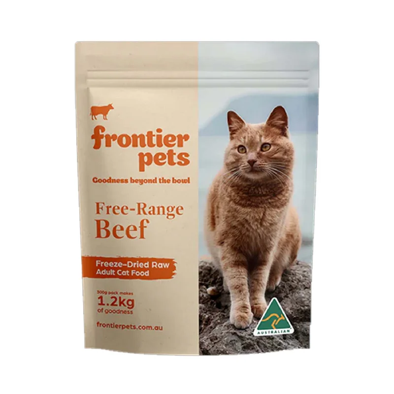 Frontier Free-Range Freeze-Dried Raw Beef Adult Cat Food