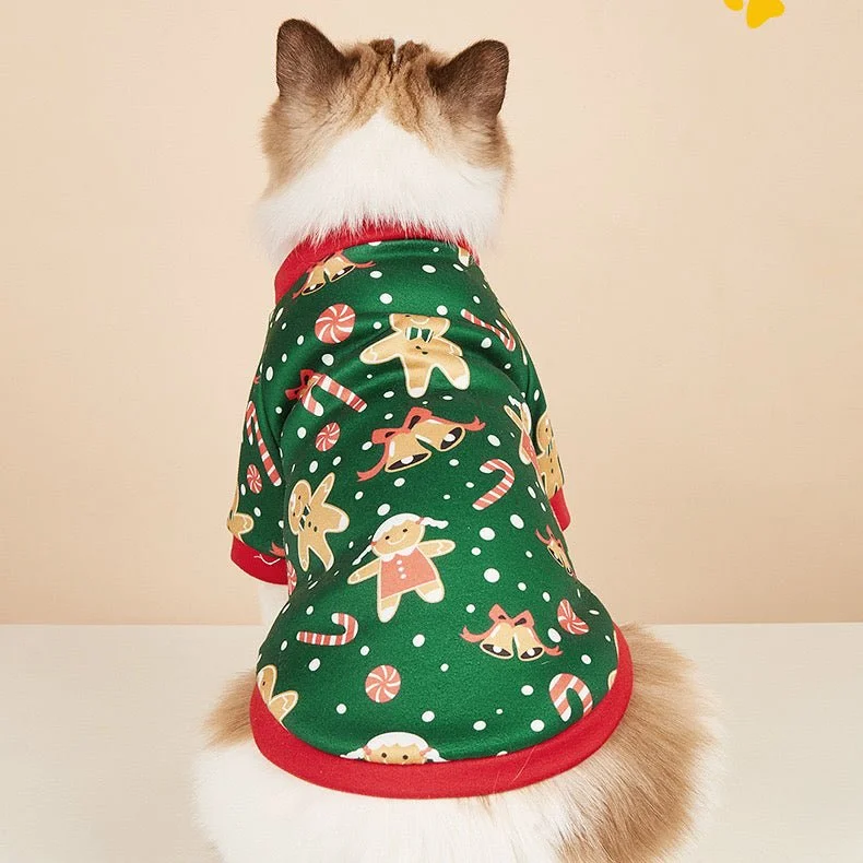 Gingerbread Christmas Pet Jumper