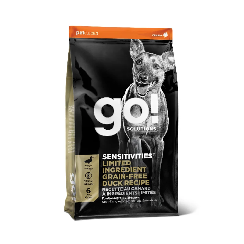 Go! Solution Sensitivities Grain Free Duck Recipe Dog Dry Food