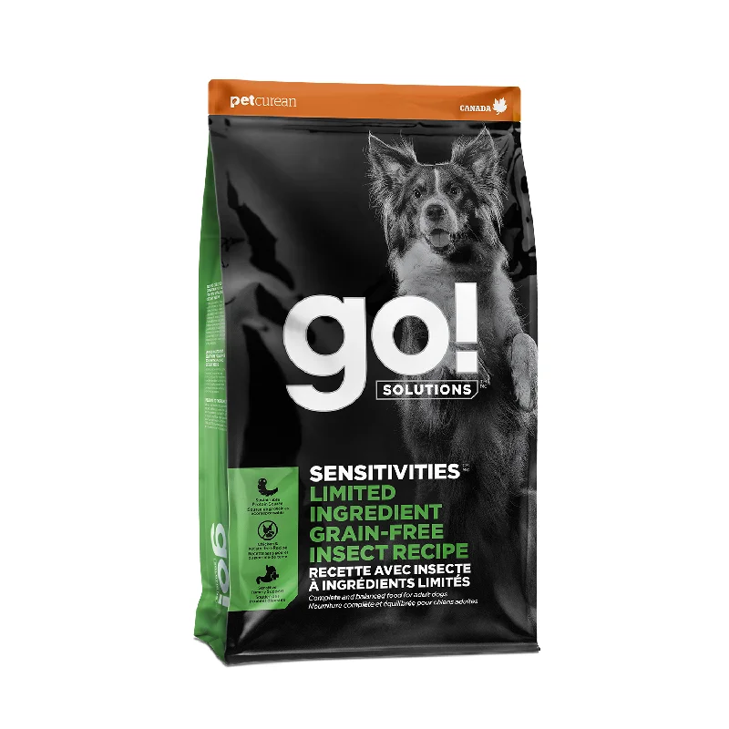 Go! Solution Sensitivities Grain Free Insect Recipe Dog Dry Food