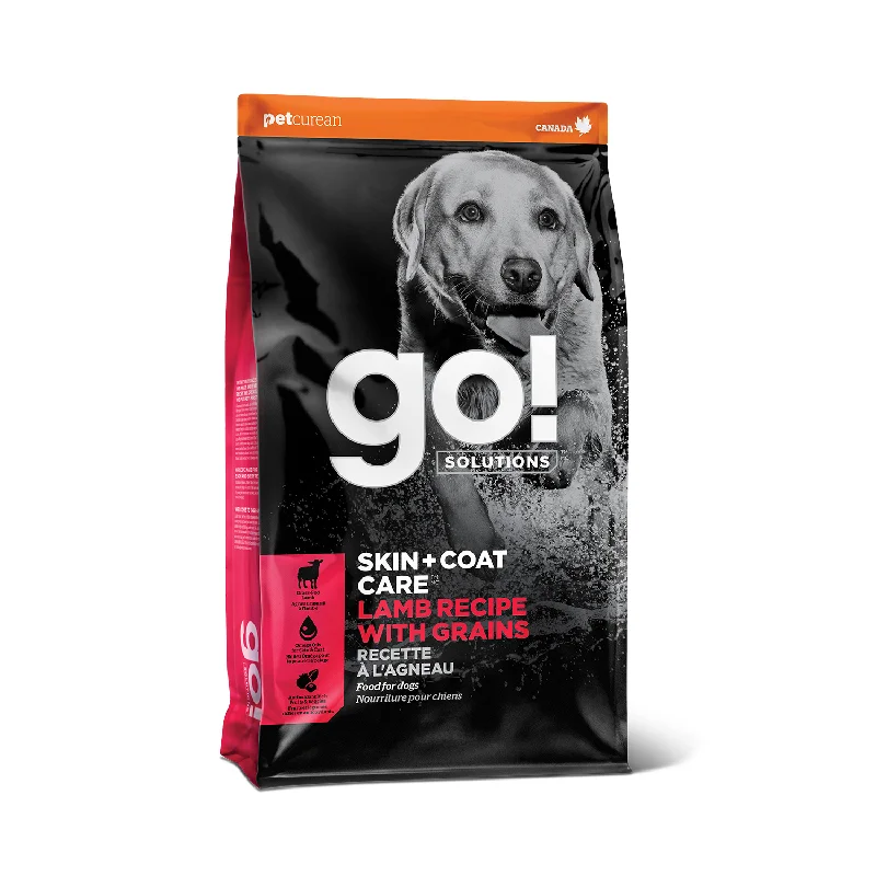 Go! Solution Skin+Coat Care Lamb Recipe with Grains Dog Dry Food