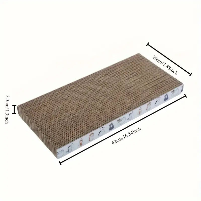 Habibi Pets Cat Scratching Board Straight