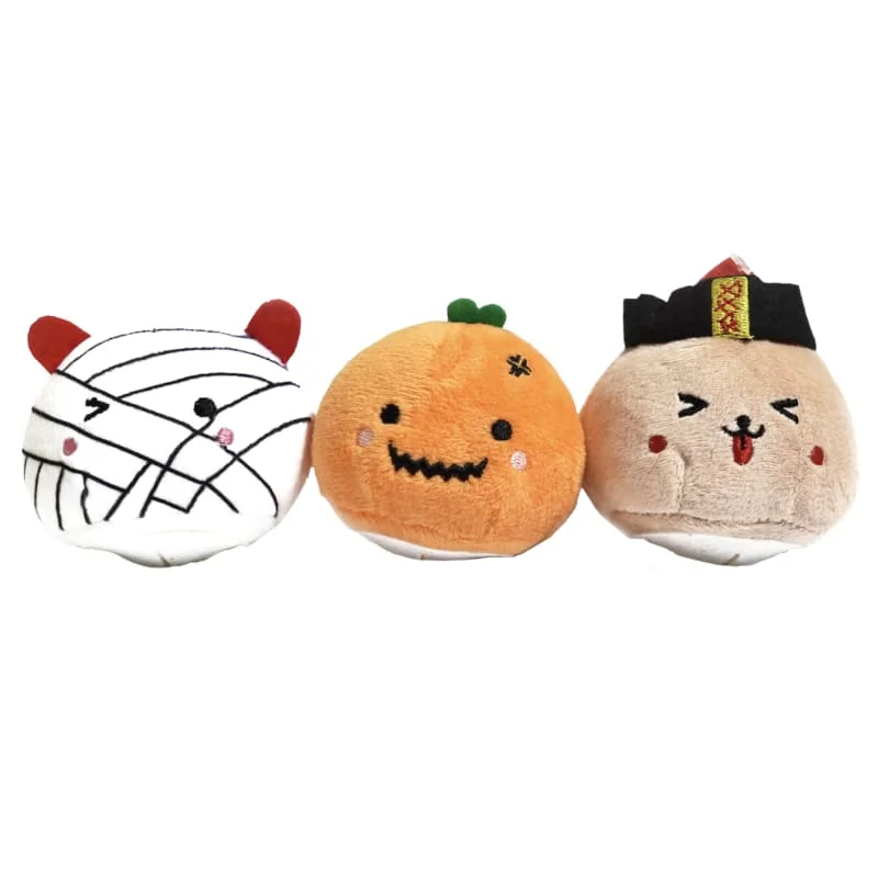 Hey Cuzzies Spooky Mochi Halloween Dog Toy