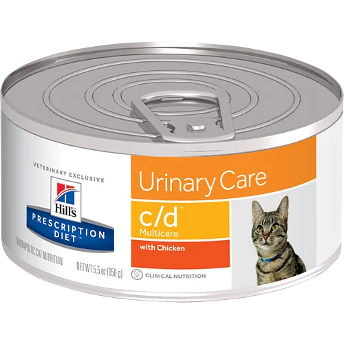 Hills Prescription Diet C/D Multicare Chicken Wet Cat Food