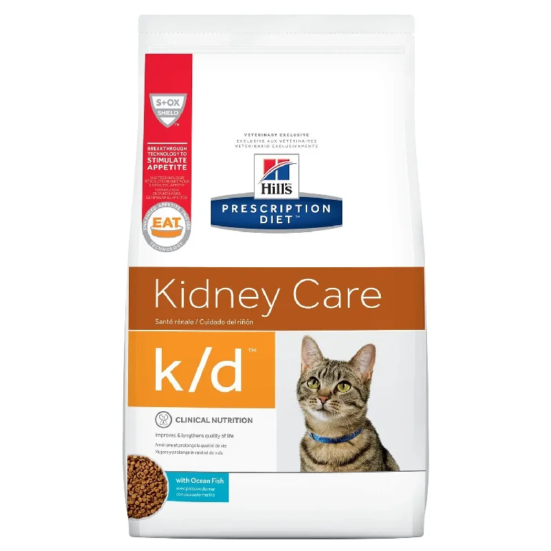 Hill's Prescription Diet k/d with Ocean Fish Dry Cat Food