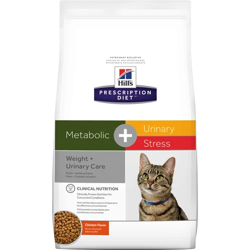 Hills Prescription Diet Metabolic + Urinary/Stress Dry Cat Food