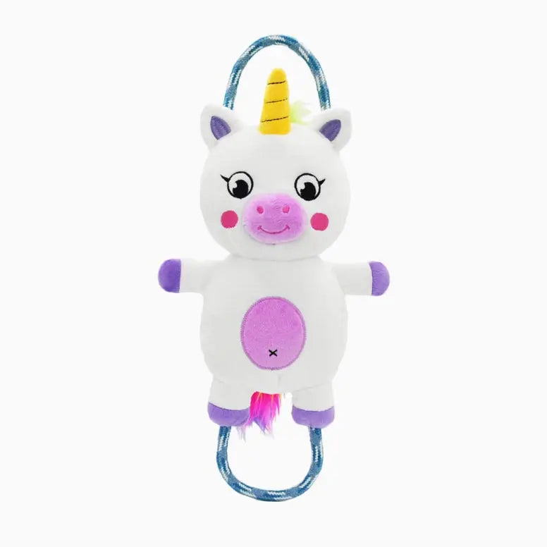 Hugsmart Pet Fairytale Story Unicorn Dog Rope Toy