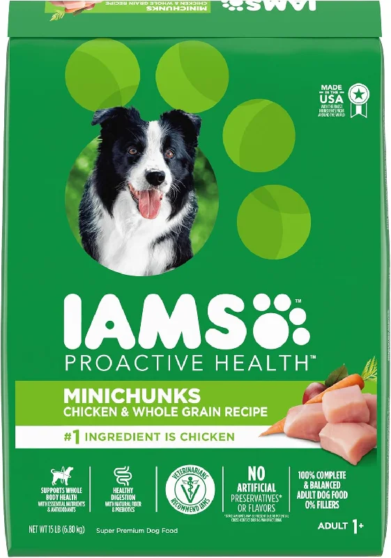 Iams Proactive Health Minichunks with Real Chicken & Whole Grains Dry Dog Food