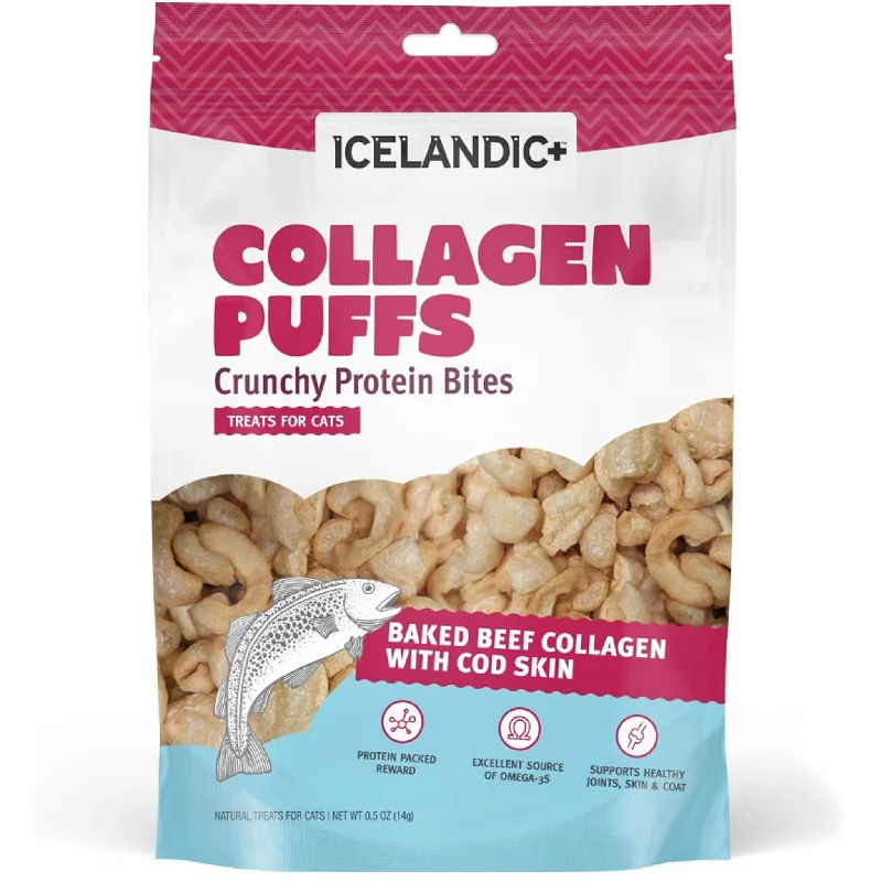 Icelandic+ Collagen Puffs Cat Cod Skin 0.5 oz