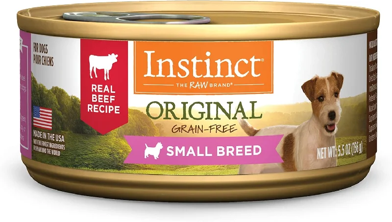 Instinct Original Small Breed Grain-Free Real Beef Recipe Wet Dog Food