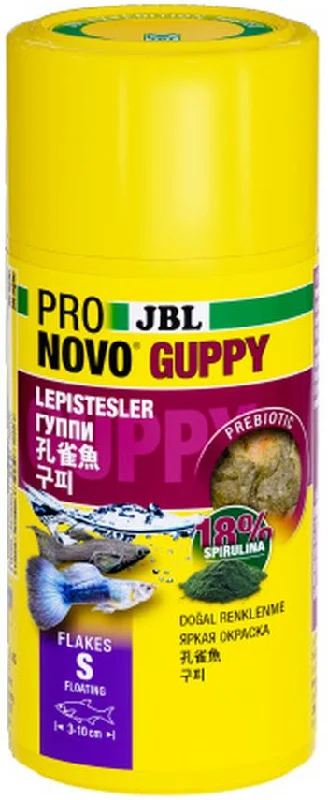 JBL ProNovo Guppy Fakes S, Hrană pentru peşti de acvariu 100ml