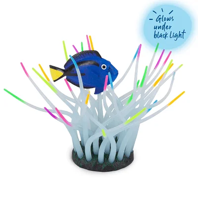 Kazoo - Silicone Plant Sea Anemone w/Blue Tang