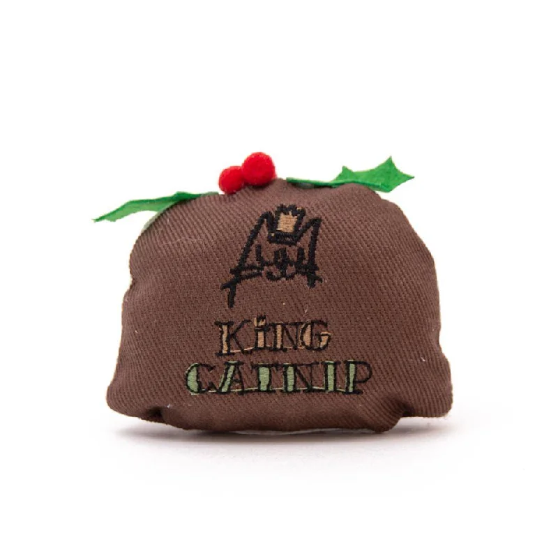 KING CATNIP 100% Fully Stuffed Christmas Pudding